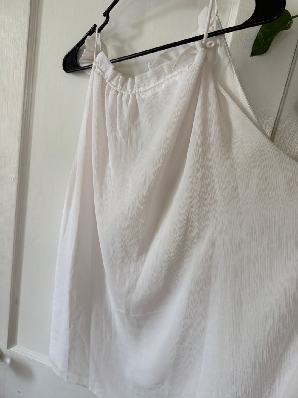 H&M Ivory Satin top size 2XL - Picture 3 of 9